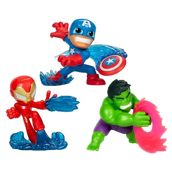 Marvel Avengers Mighty-Verse Collection Series 1 multipack with three 2.5-inch action figures