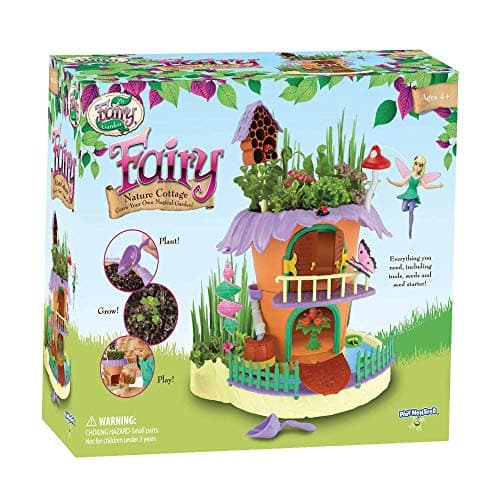 My Fairy Garden Nature Cottage grow-your-own playset with fairy figurine and real flower seeds
